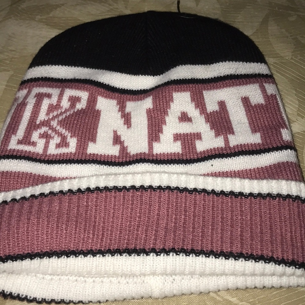 pink beanie selling